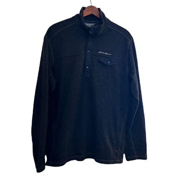 Eddie Bauer Half Button Up Pullover - Picture 1 of 5